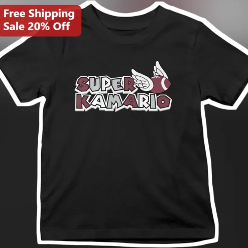 Super Kamario Tee Alvin Kamara NFL Football Winged Graphic Shirt Saints Fan Gear