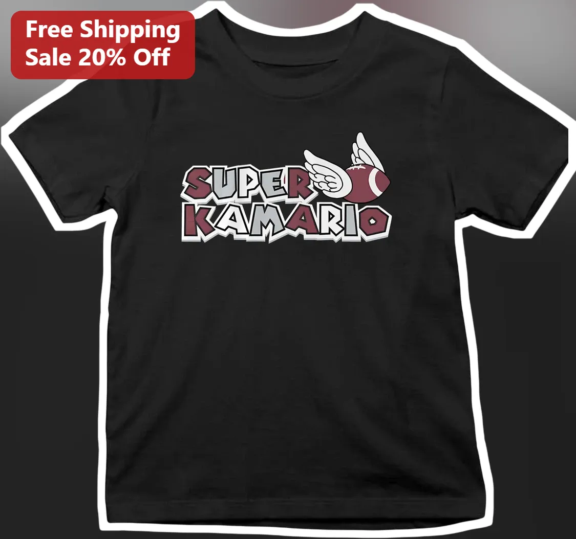 Super Kamario Tee Alvin Kamara NFL Football Winged Graphic Shirt Saints Fan Gear