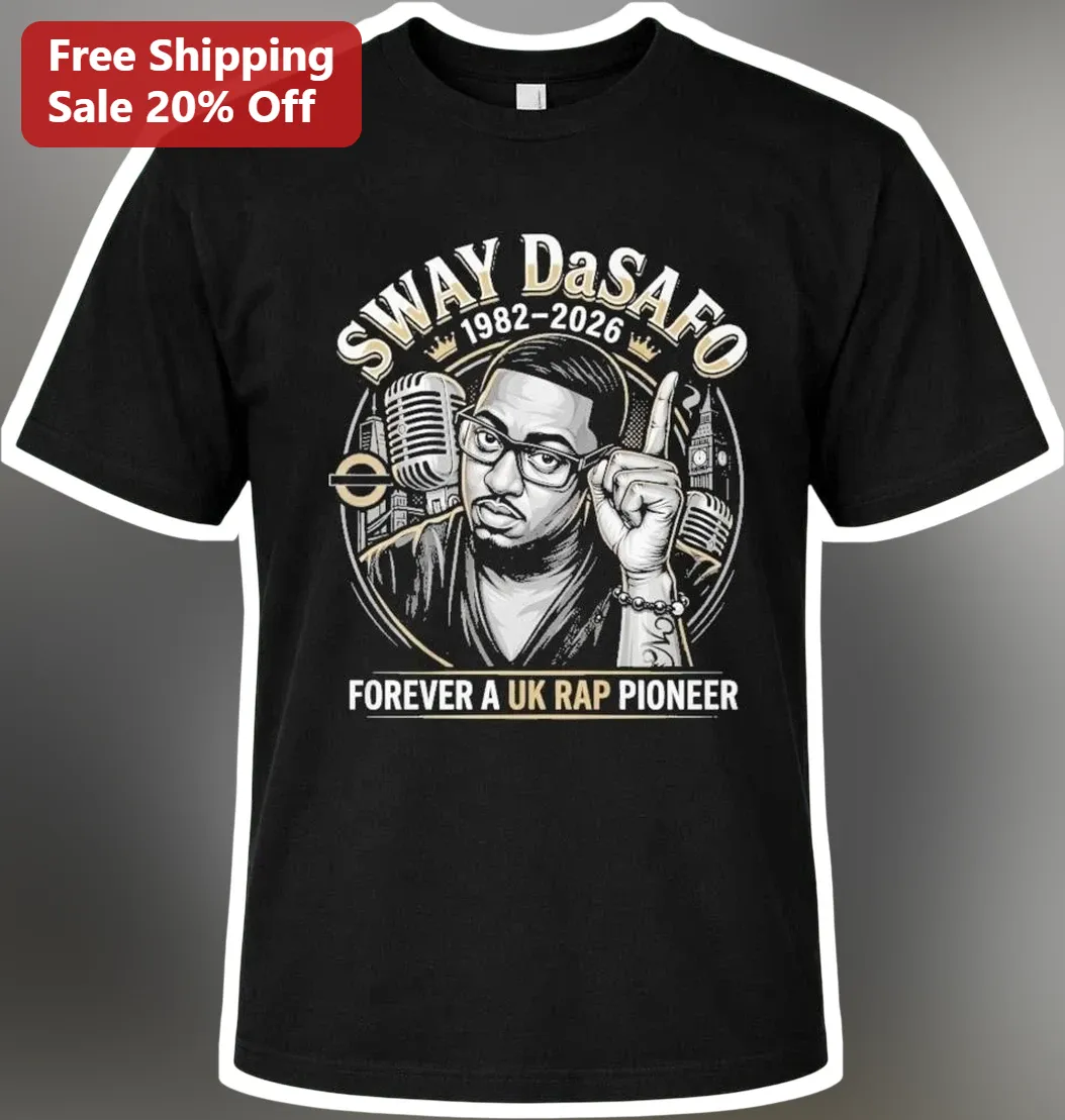 Sway DaSafo Forever A UK Rap Pioneer Memorial Tribute Graphic Tee