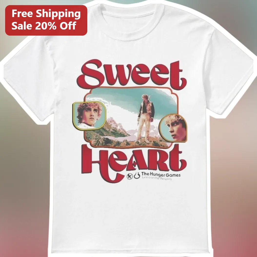 Sweet Heart The Hunger Games Sunrise on the Reaping Haymitch Abernathy Tee