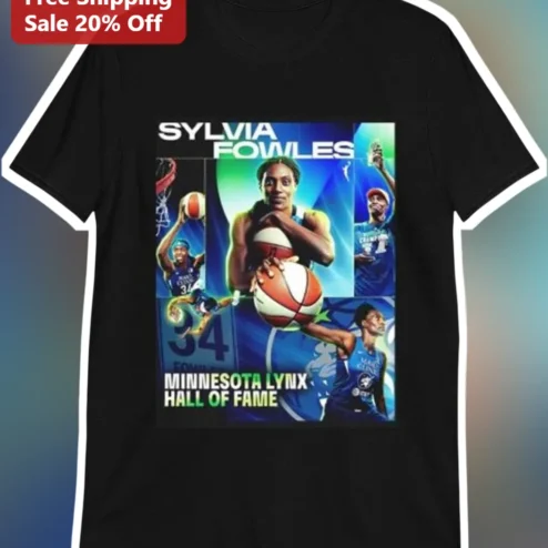 Sylvia Fowles Minnesota Lynx Hall of Fame WNBA Legend Tee