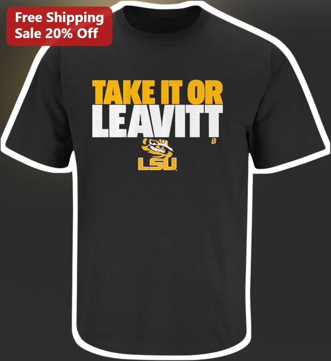 Take It Or Leavitt Karoline Leavitt Pun Graphic Tee