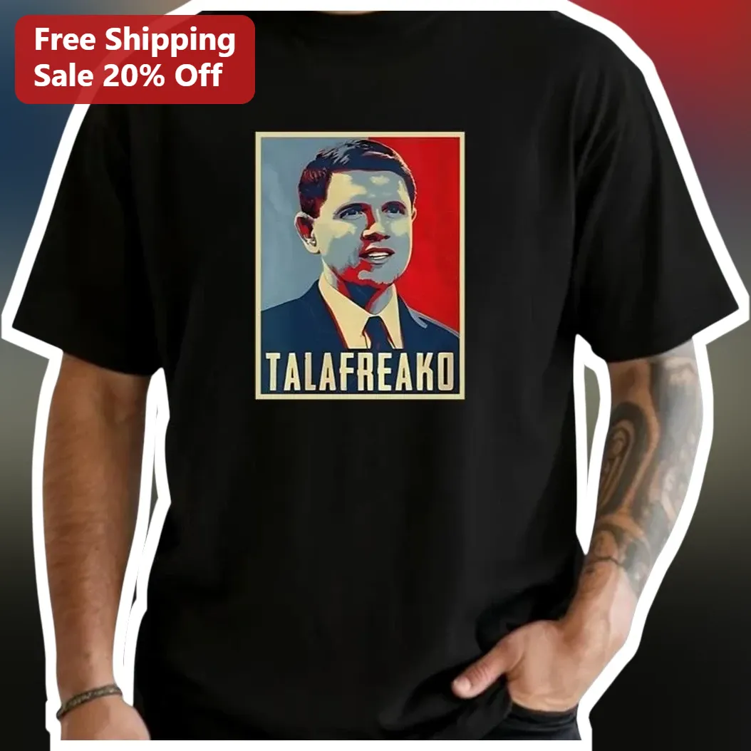 TALAFREAKO Tee James Talarico Texas Political Campaign Graphic Shirt