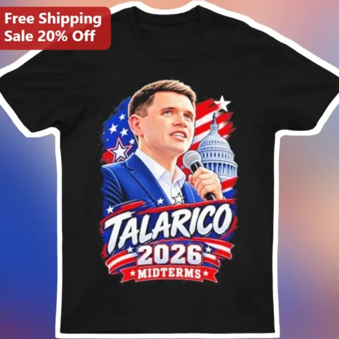Talarico 2026 Midterms Eric Talarico Texas Senate Campaign Graphic Tee