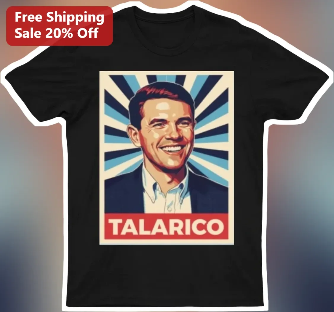 Talarico Eric Talarico Political Support Graphic Tee Retro Propaganda Style Shirt