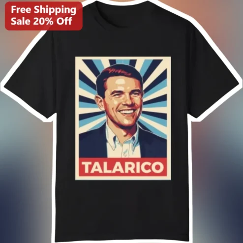Talarico For Texas Hope Style Political Graphic Tee Eric Talarico Merch