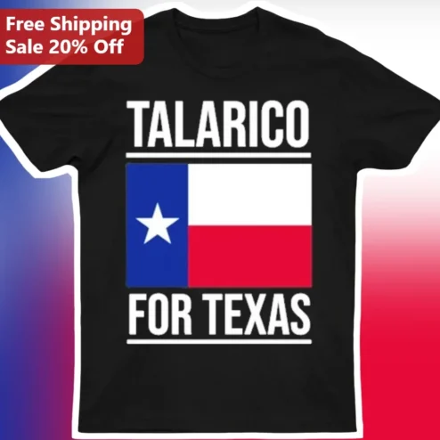 Talarico For Texas Tee James Talarico U.S Senate 2026 Election Campaign Merch Black Graphic Shirt