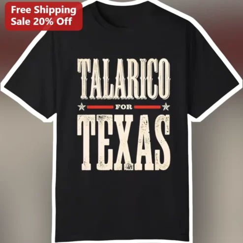 Talarico For Texas Vintage Political Campaign Tee 2026 Election Supporter Shirt