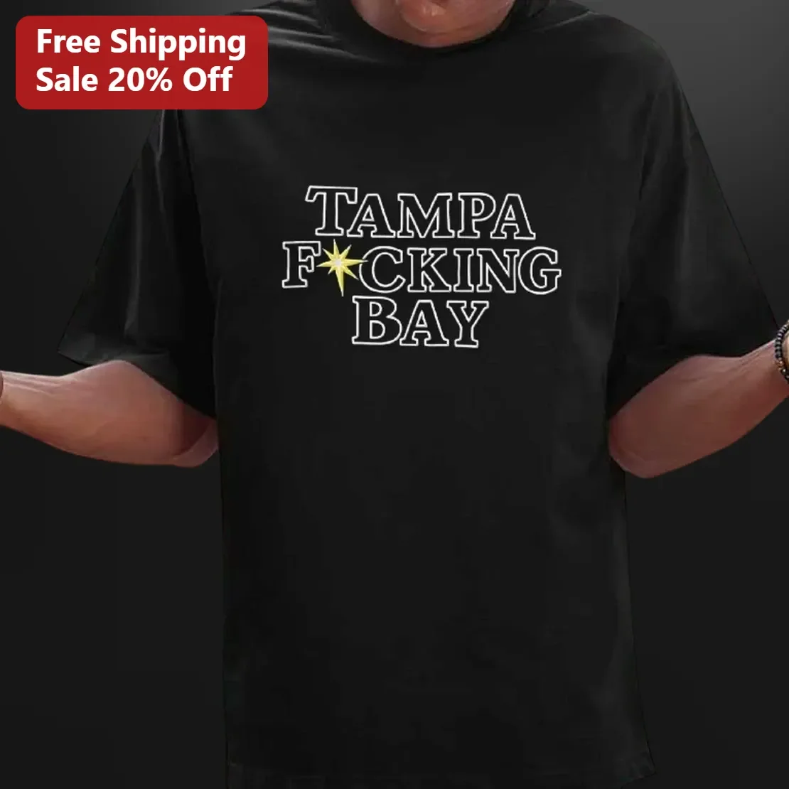 Tampa F*cking Bay Tee Bold Local Pride Graphic Shirt for Fans