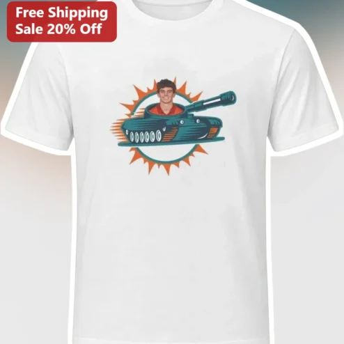 Tank Photo Insert Graphic Tee Custom Picture Military Humor Gift for Men
