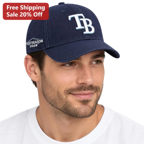 TB Postseason 2026 Cap Tampa Bay Rays Baseball Fan Gear