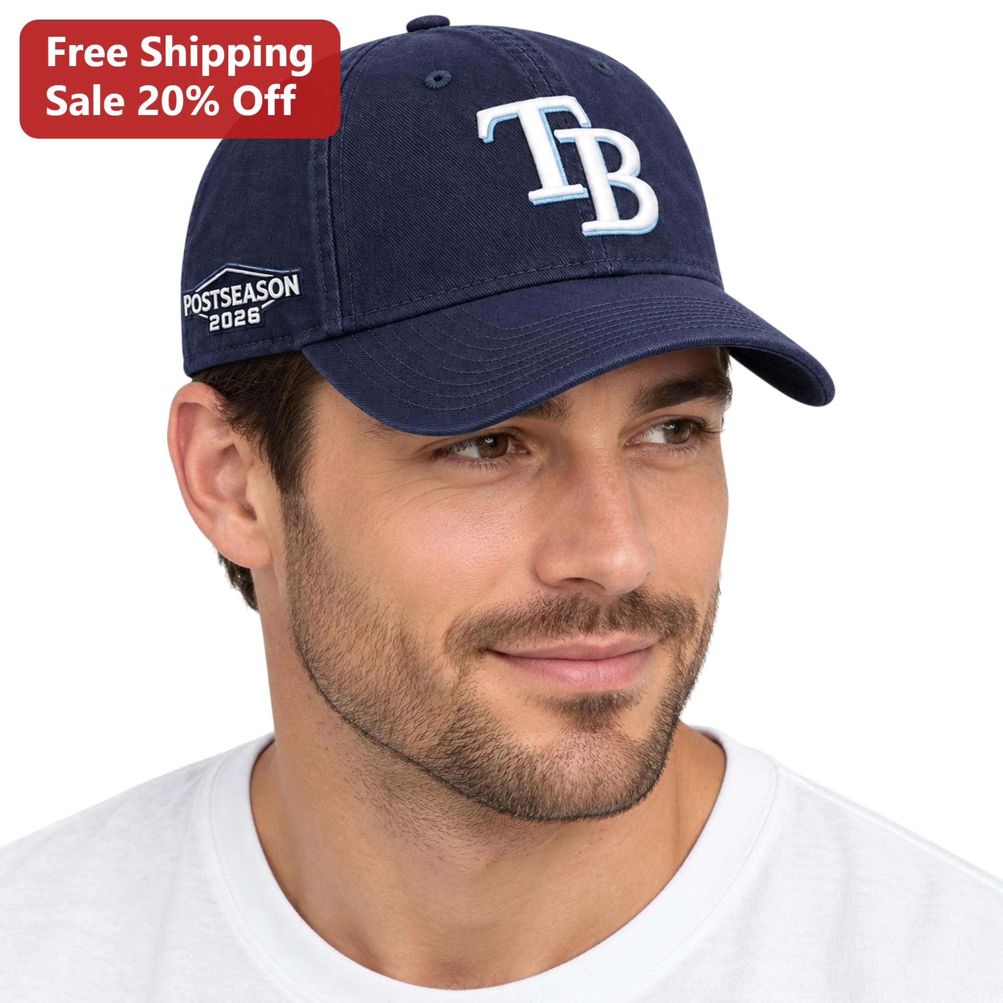 TB Postseason 2026 Cap Tampa Bay Rays Baseball Fan Gear
