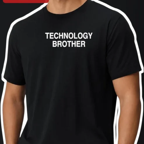 Technology Brother Tee Funny Tech Humor Shirt for Men Women Programmer Gift