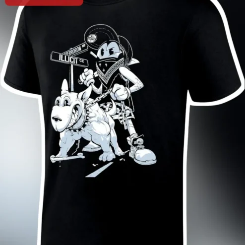 Terroroa Nz Illicit Cc Tee Ao-Terror-Oa Kiwi Horror Anthology Streetwear Graphic Shirt