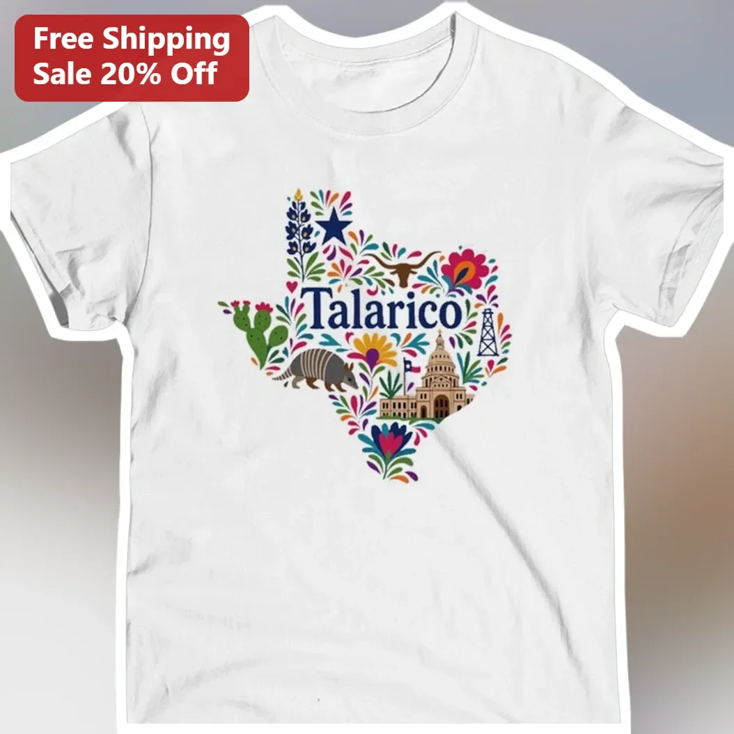 Texas Folk Art State Outline Tee Personalized Lone Star Heritage Gift for Texans