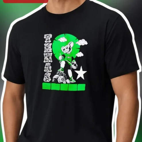Texas Sonics Retro Mascot Graphic Tee