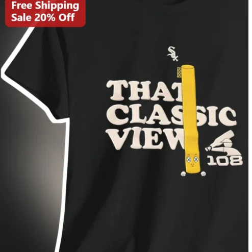 That Classic View Chicago White Sox Retro Baseball Graphic Tee