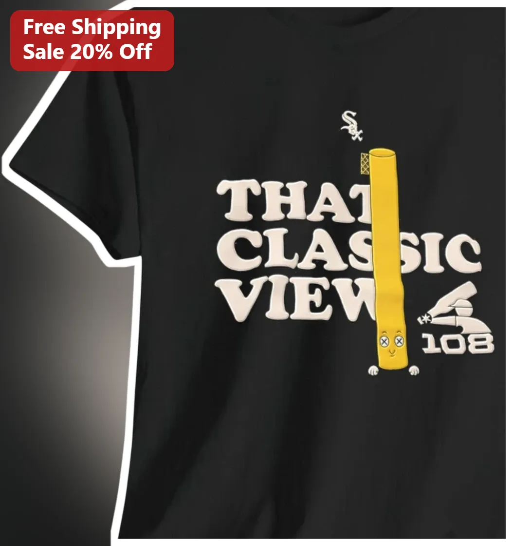 That Classic View Chicago White Sox Retro Baseball Graphic Tee