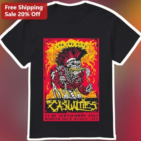 The Casualties For The Punk Graphic Tee
