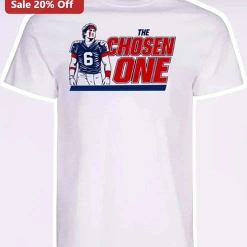 The Chosen One Joe Burrow Cincinnati Bengals Football Player Graphic Tee