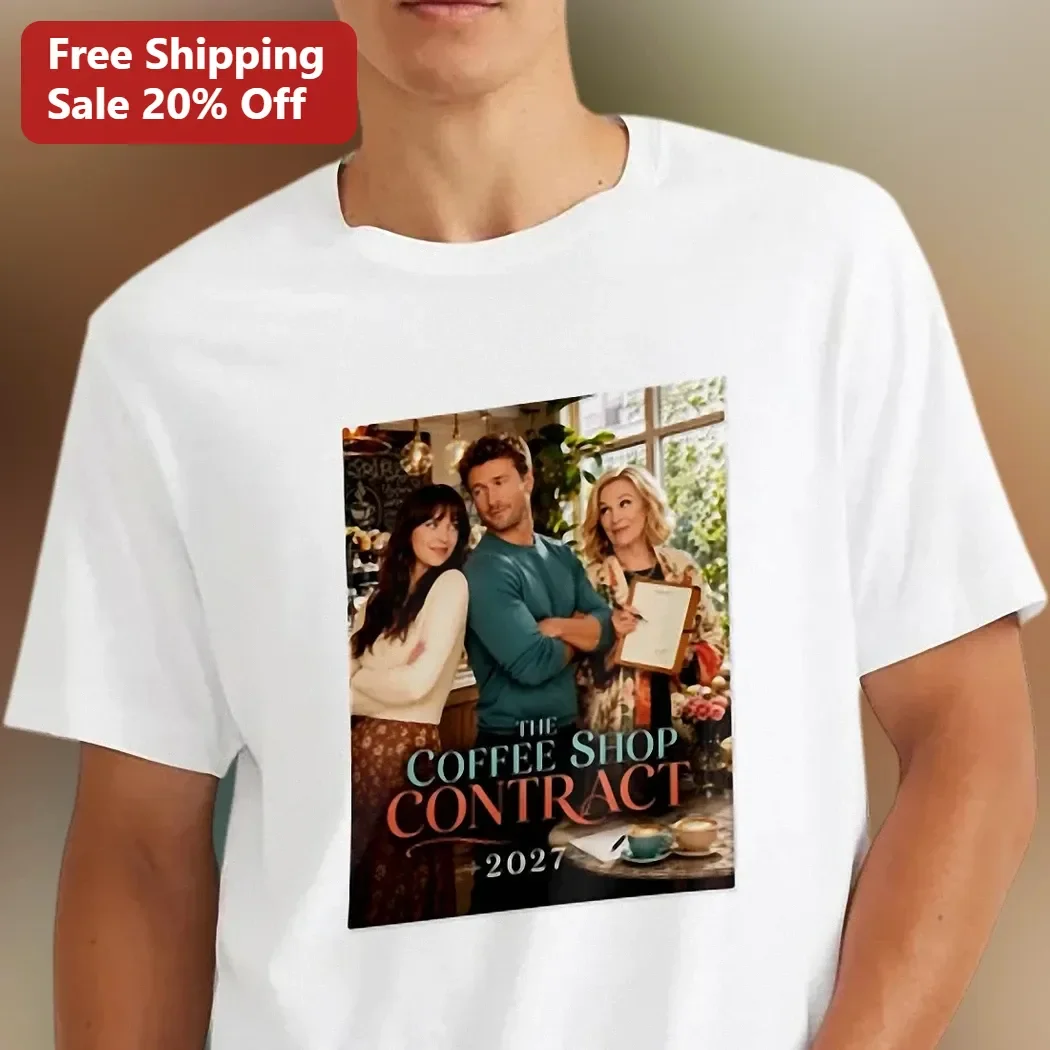 The Coffee Shop Contract Tee Romantic Comedy Movie Poster Shirt