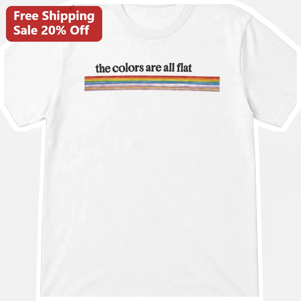 The Colors Are All Flat Bill Pekar Lyric Tee