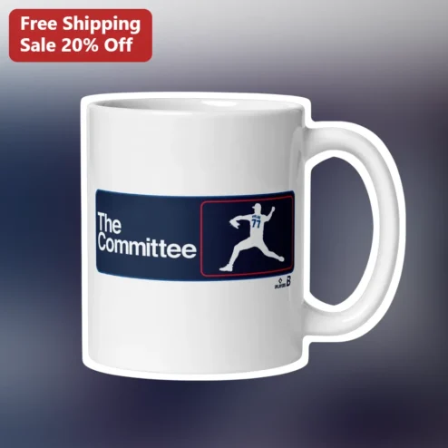 The Committee Baseball Mug Personalized Custom Name Ceramic Coffee Cup Gift for Fans