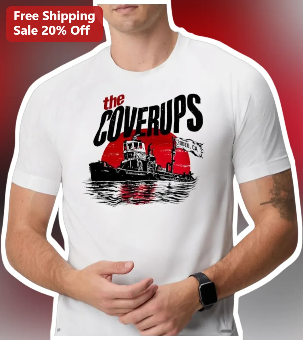 The Coverups Tee Green Day Side Project Band Merch Vintage Rock Graphic Shirt