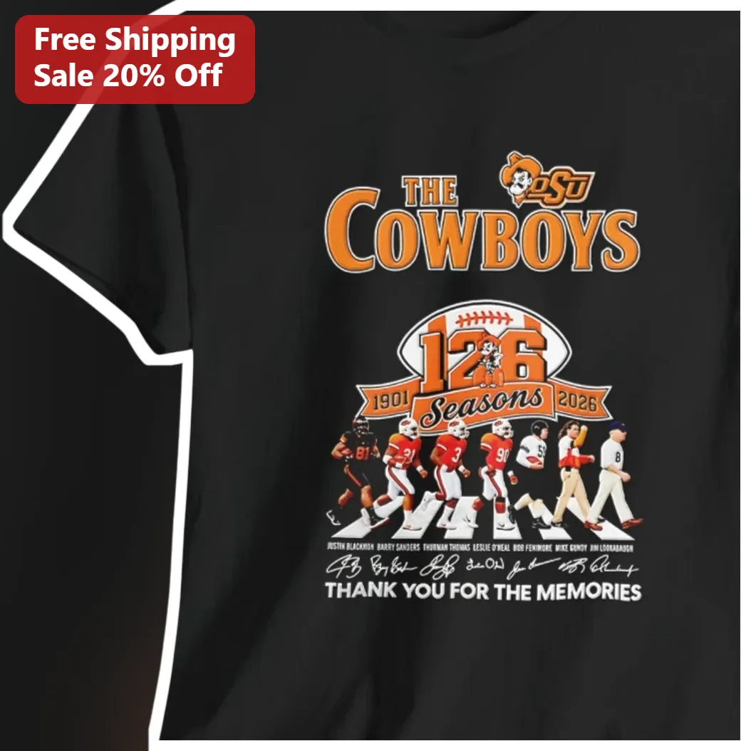 The Cowboys Seasons Thank You For The Memories Graphic Tee