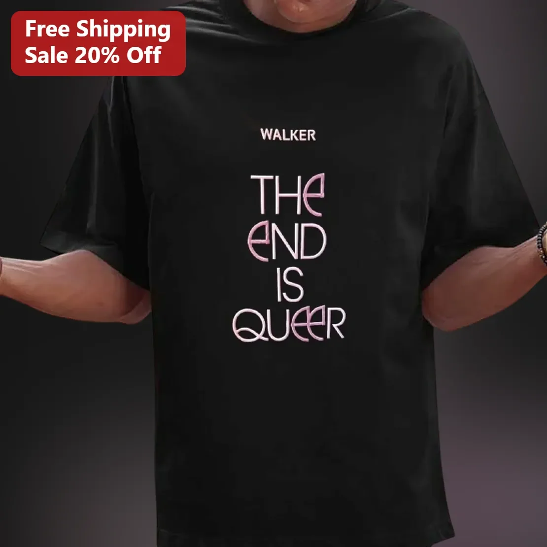 The End Is Queer Tee Pride Activist Graphic T-Shirt for Men Women