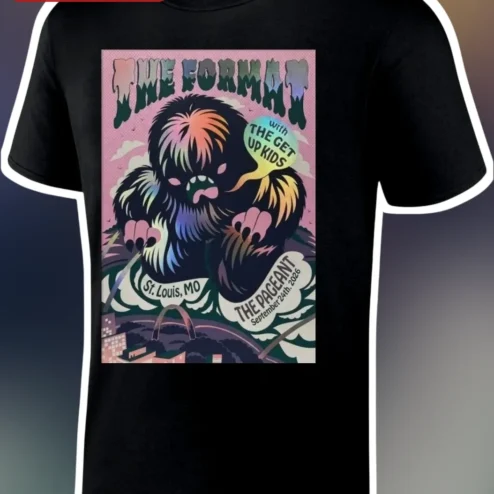 The Format With The Get Up Kids St Louis The Pageant Tour Tee