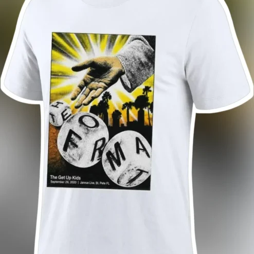 The Get Up Kids Janus Live St Pete Sept 29 2020 Concert Tour Graphic Tee