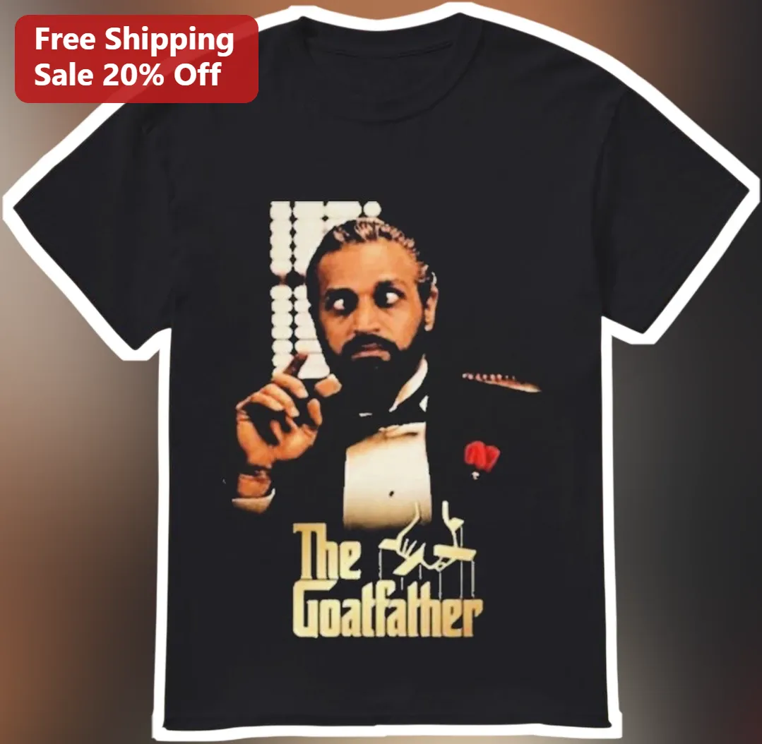 The Goatfather Tee Odell Beckham Jr Godfather Parody Graphic T-Shirt for NFL Fans