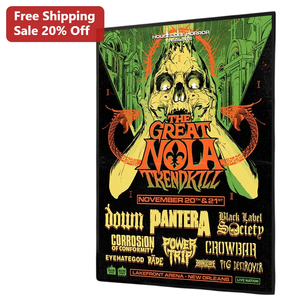 The Great NOLA Trendkill Housecore Horror Presents Poster