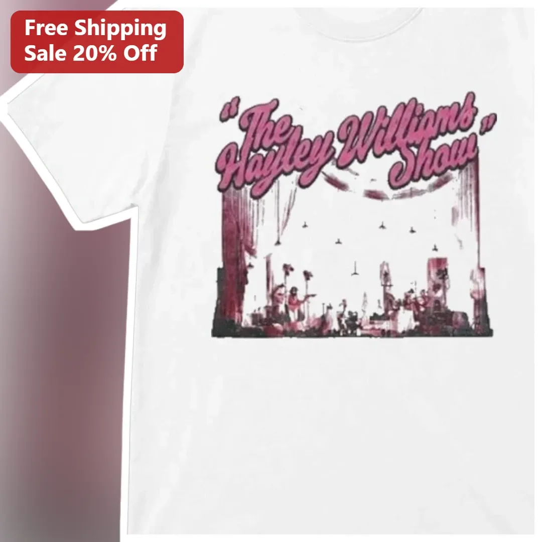 The Hayley Williams Show Vintage Concert Merch Graphic Tee for Paramore Fans