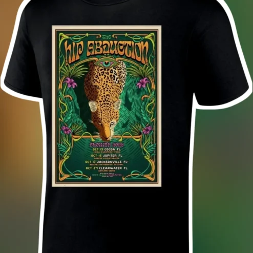 The Hip Abduction Florida 2026 Tee Psychedelic Jam Band Merch