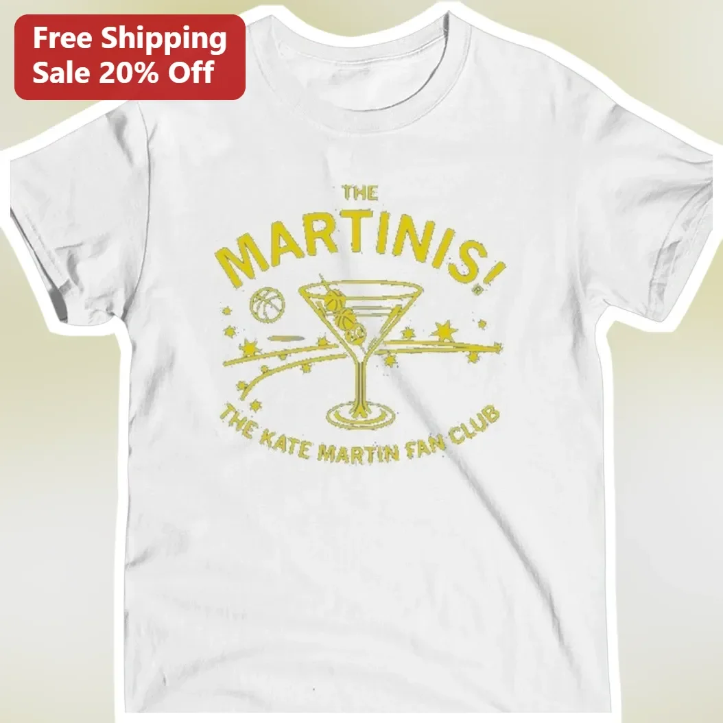 The Kate Martin Fan Club Tee The Martinis WNBA Chicago Sky Basketball Graphic Shirt
