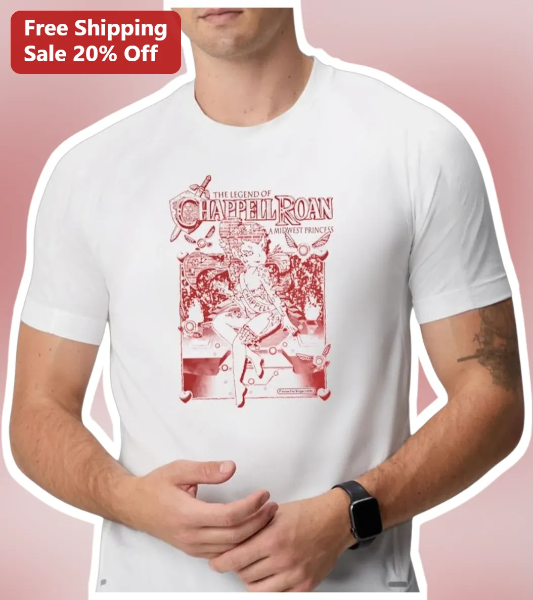 The Legend of Chappell Roan Midwest Princess Graphic Tee for Pop Music Fans