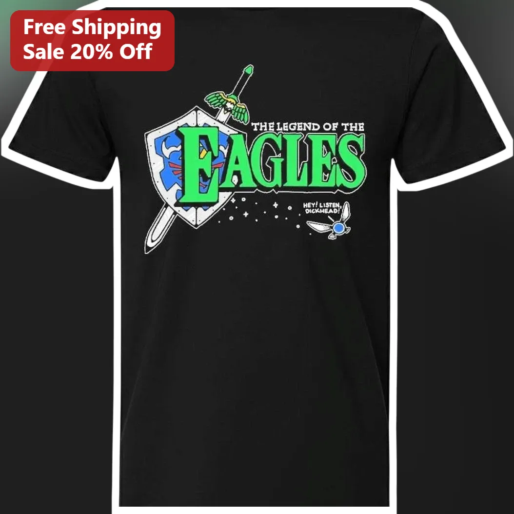 The Legend of the Eagles Hey Listen Dickhead Navi Fairy Parody Tee