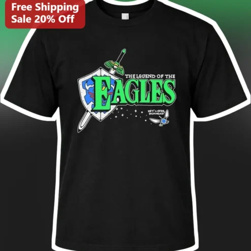 The Legend of the Eagles Hey Listen Dickhead Parody Tee