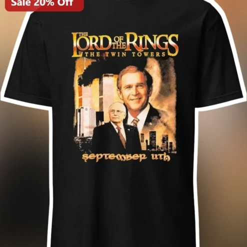 The Lord of the Rings The Twin Towers September 11th Graphic Tee