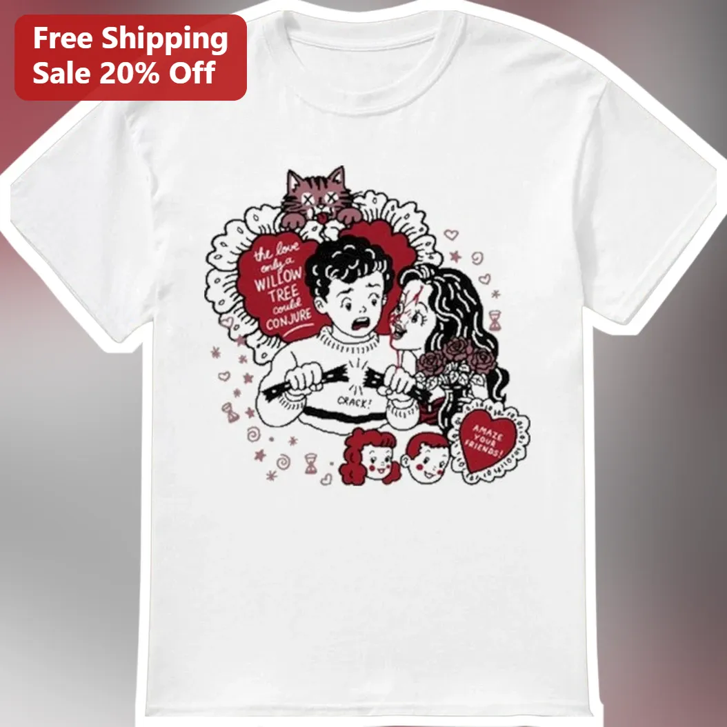 The Love Only A Willow Tree Could Conjure Graphic Tee Amaze Your Friends