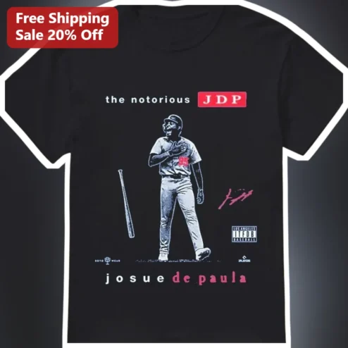 The Notorious JDP Josue De Paula Graphic Tee Baseball Streetwear Shirt
