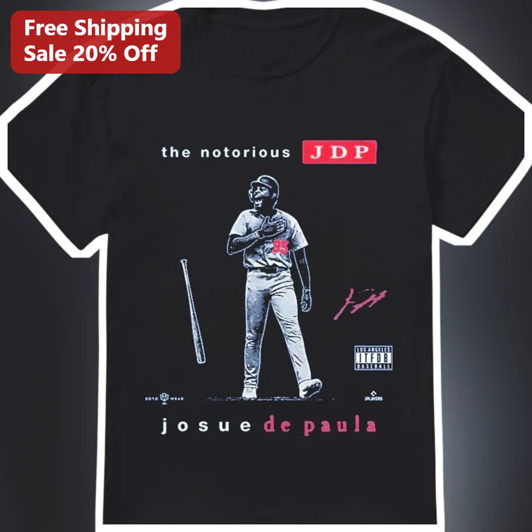 The Notorious JDP Josue De Paula Graphic Tee Baseball Streetwear Shirt
