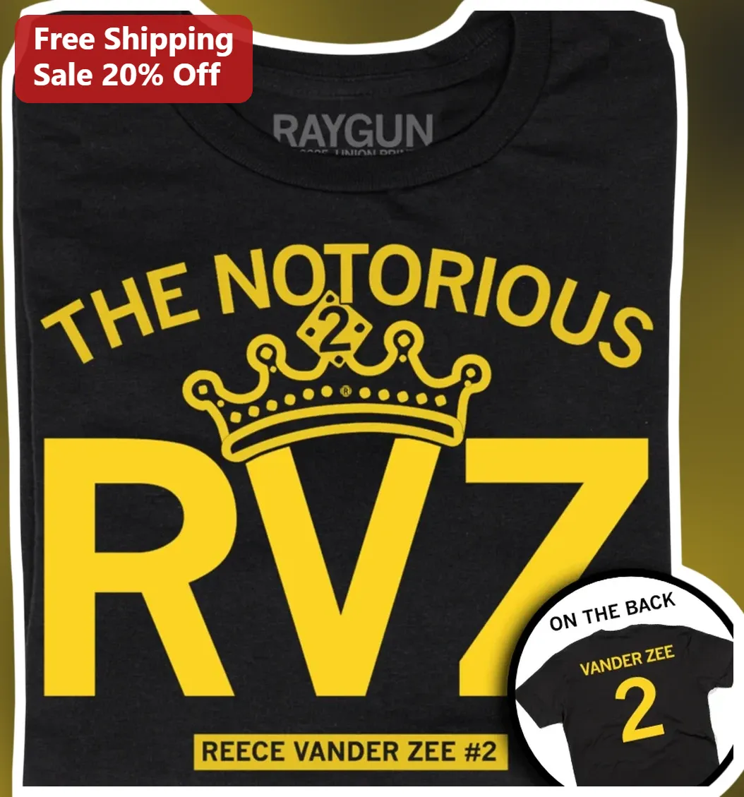 The Notorious RV7 Reece Vander Zee Michigan Football Tee