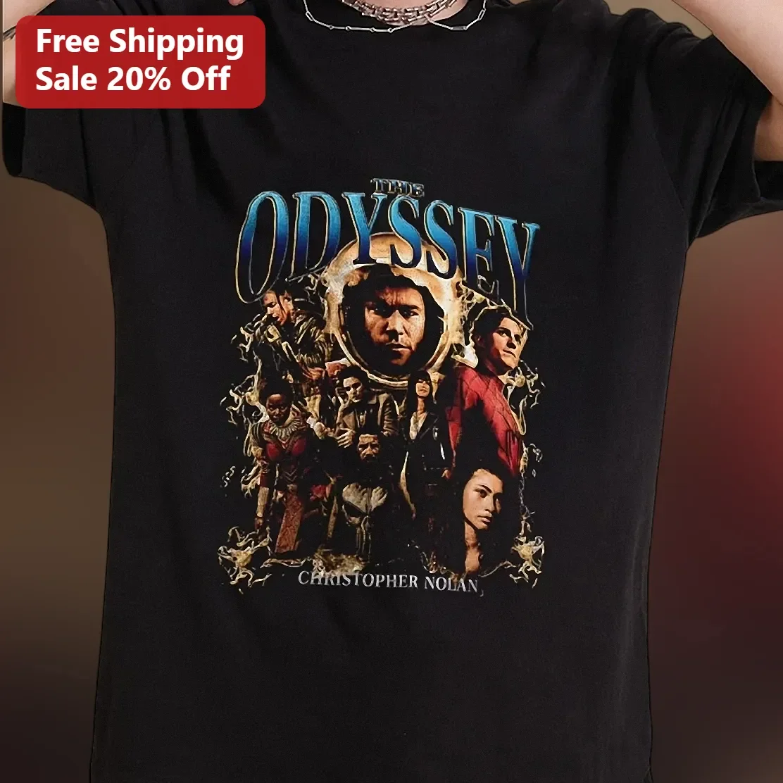 The Odyssey Christopher Nolan Tee Movie Fan Shirt