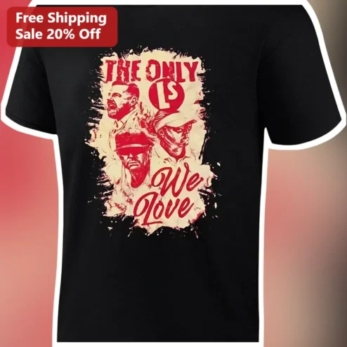 THE ONLY IS We Love Tee Boston Red Sox Players Vintage Distressed Graphic Baseball Shirt