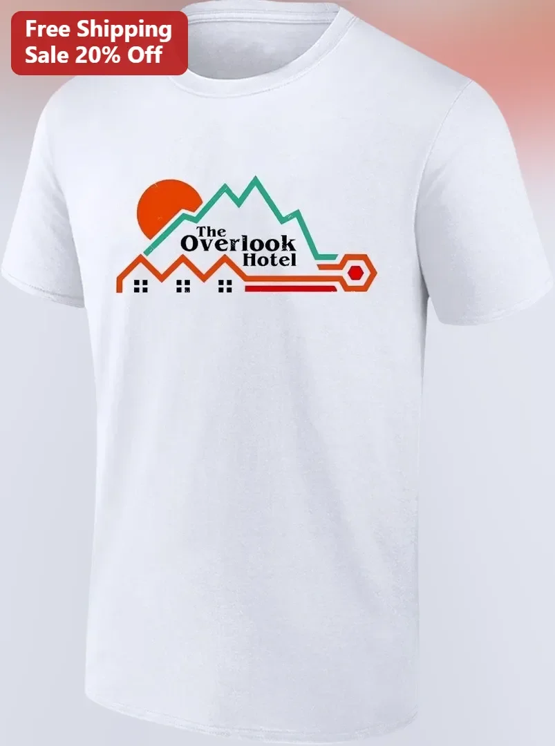 The Overlook Hotel Tee Retro National Park Style Horror Movie Shirt for Men Women