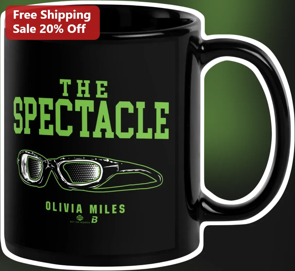 The Spectacle Mug Personalized Competitive Swimmer Gift Custom Name Black Ceramic Coffee Cup