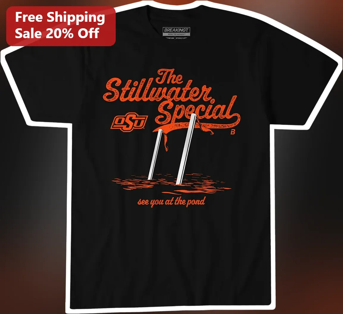 The Stillwater Special See You At The Pond Tee Retro Collegiate OSU Football Fan Gift